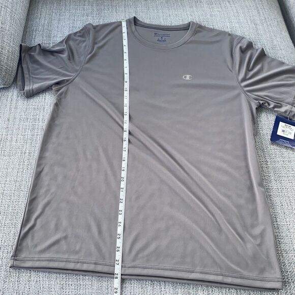 Champion‎ Double Dry Core T-shirt in Stone Gray - Picture 6 of 8